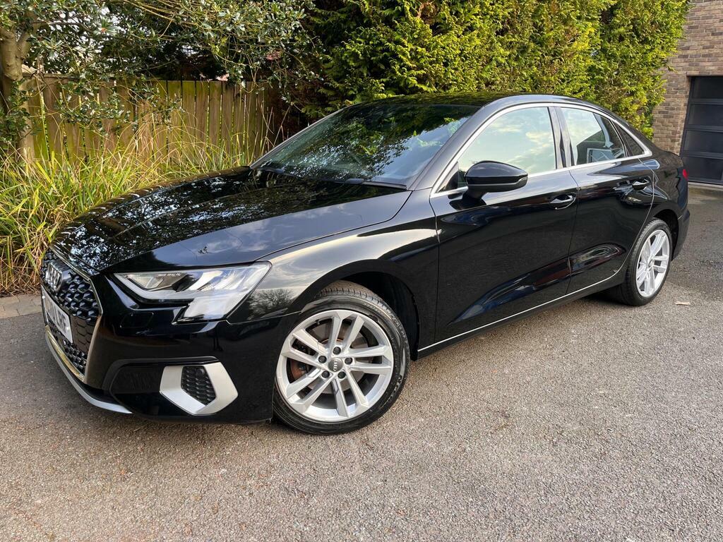 Audi A3 1.5 Tfsi 35 Sport Saloon NU70LRF Black #6