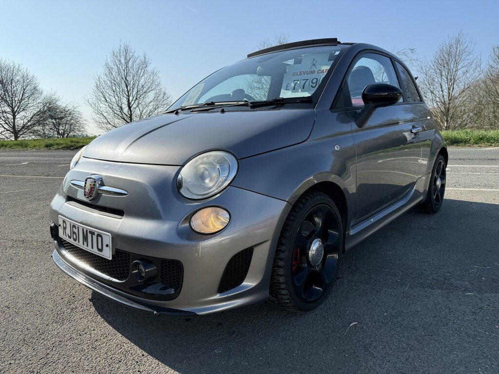 Abarth 500 Convertible 1.4 Abarth 500C 2011 RJ61MTO Grey #4