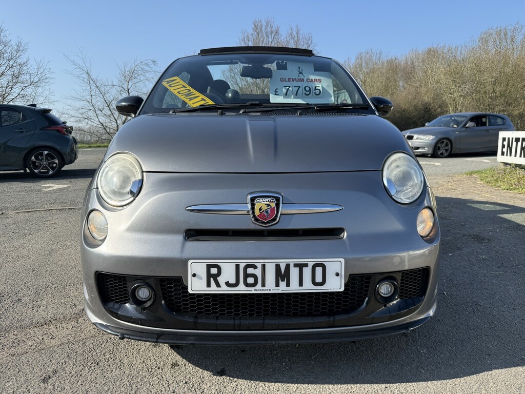 Abarth 500 Convertible 1.4 Abarth 500C 2011 RJ61MTO Grey #3