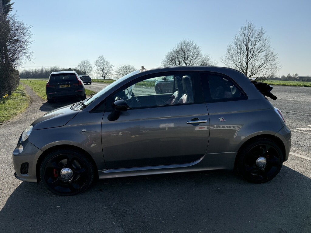 Abarth 500 Convertible 1.4 Abarth 500C 2011 RJ61MTO Grey #5
