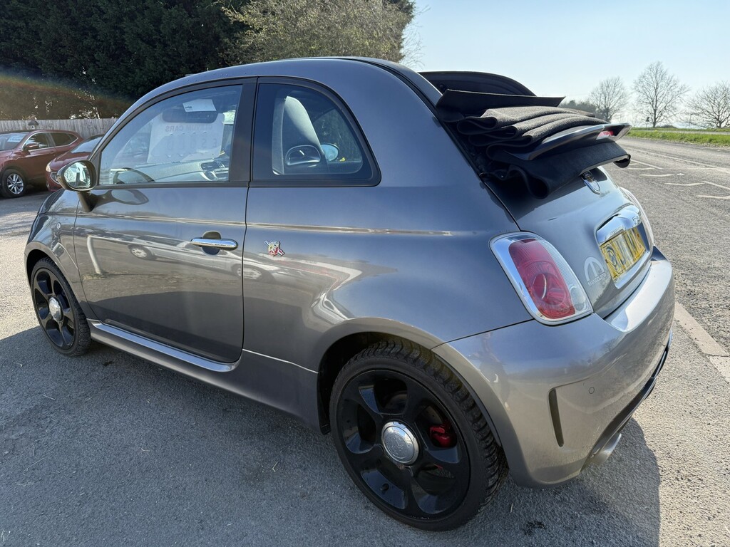 Abarth 500 Convertible 1.4 Abarth 500C 2011 RJ61MTO Grey #6