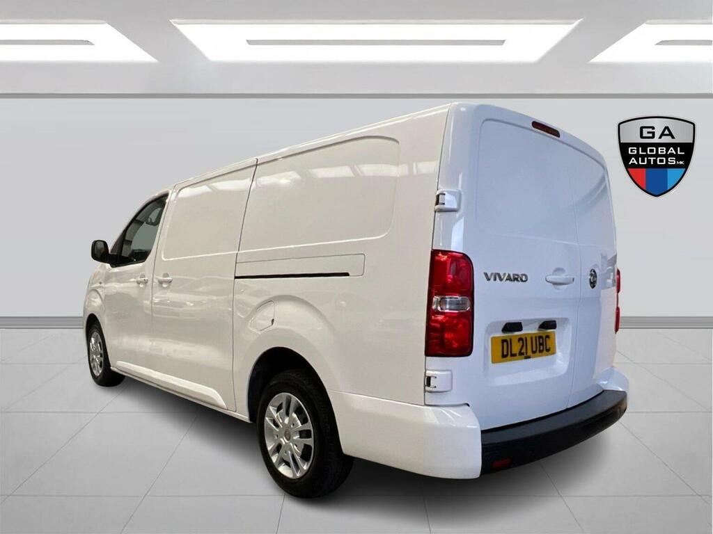 Vauxhall Vivaro Panel Van 1.5 Turbo D 2900 Sportive L2 H1 Euro 6 DL21UBC White #2