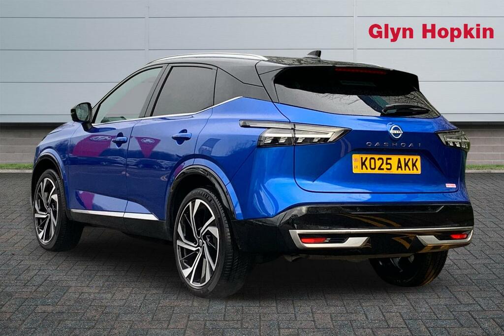 Nissan Qashqai 1.3 Dig-t Mh 158 Tekna KO25AKK Black #5