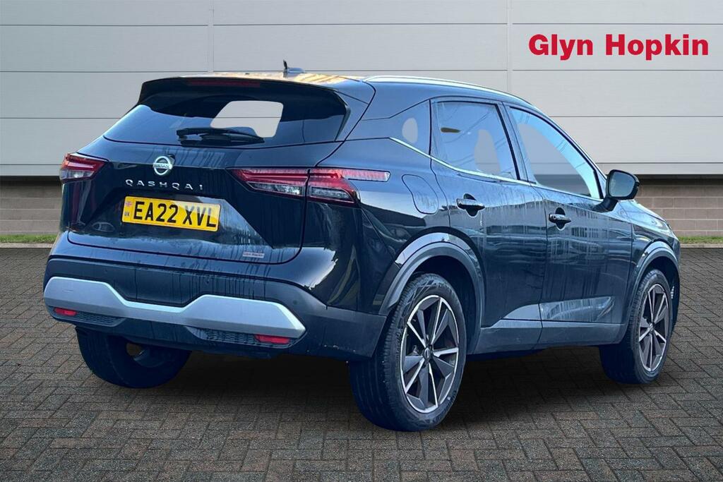 Nissan Qashqai 1.3 Dig-t Mh Tekna EA22XVL Black #3