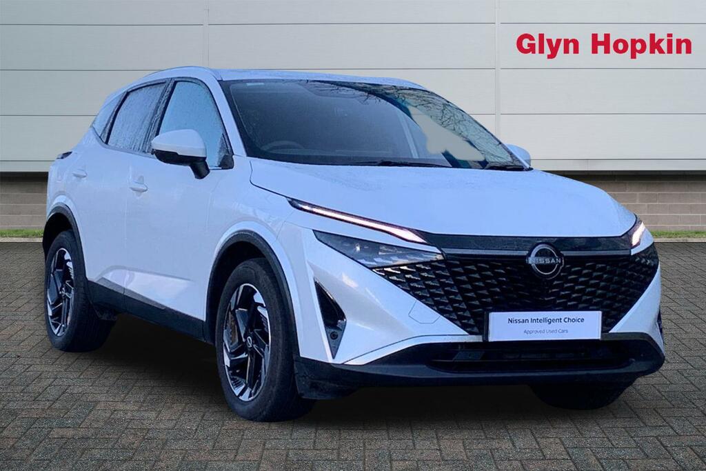 Nissan Qashqai 1.3 Dig-t Mh N-connecta White