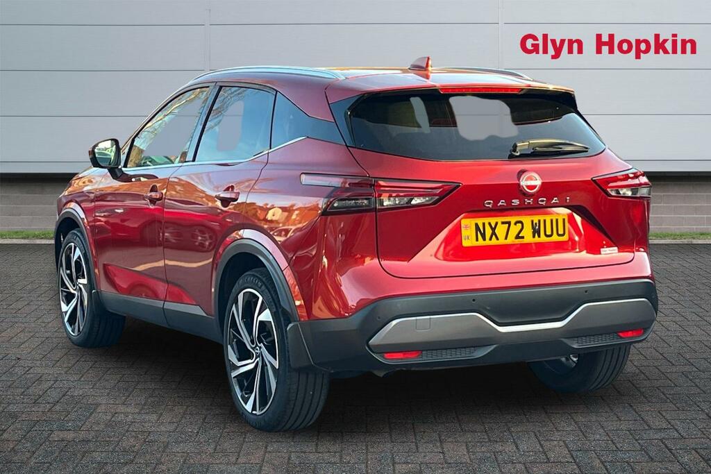 Nissan Qashqai 1.3 Dig-t Mh 158 Tekna NX72WUU Red #5