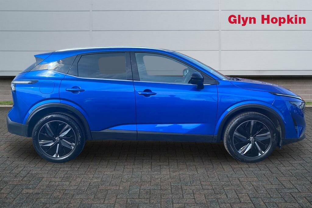 Nissan Qashqai 1.3 Dig-t Mh 158 Tekna Xtronic EO25LML Blue #2