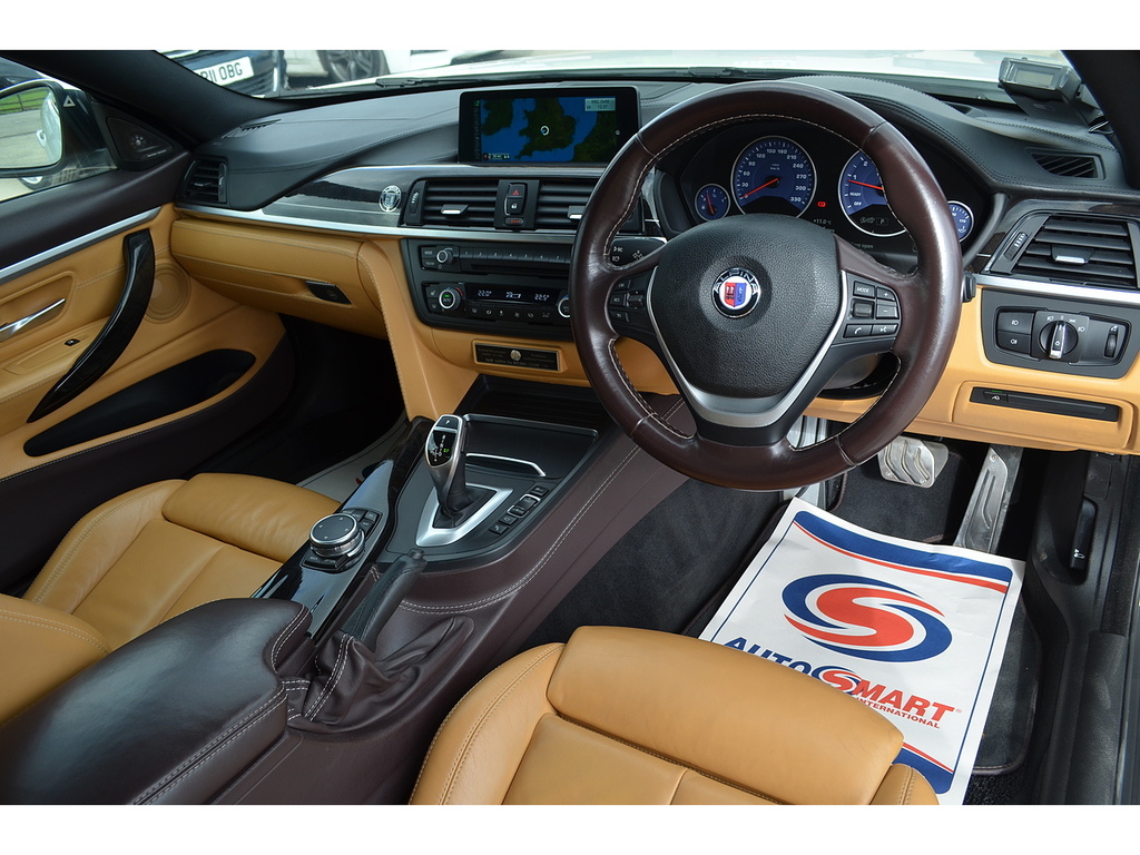 BMW Alpina 3.0 Biturbo Coupe Switchtronic Euro 6 White #2
