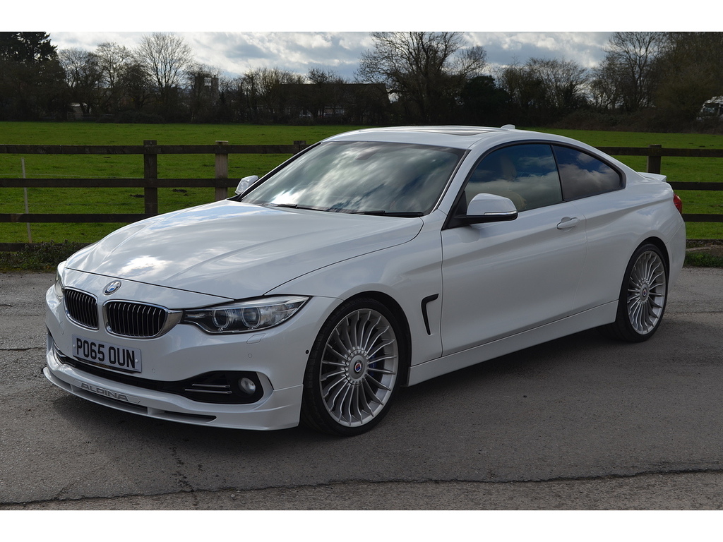 BMW Alpina 3.0 Biturbo Coupe Switchtronic Euro 6 White #4