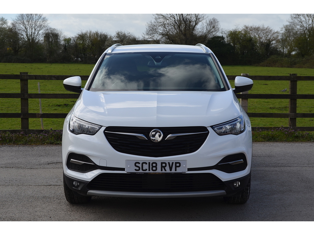 Vauxhall Grandland X Turbo Sport Nav SC18RVP White #3