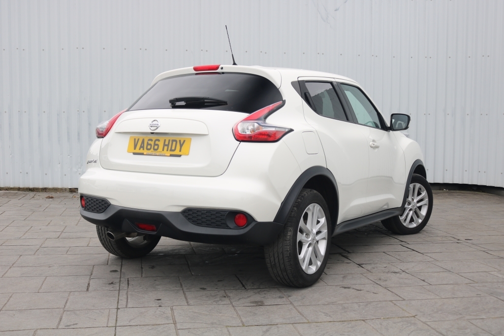 Nissan Juke Hatchback 1.5 VA66HDY White #4