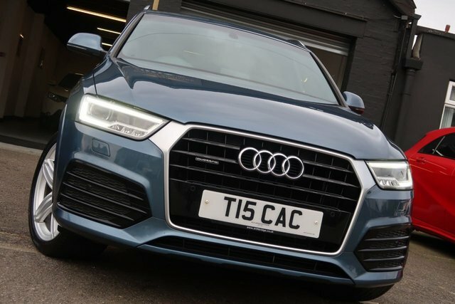 Audi Q3 2015 2.0 Tfsi S Line Plus Suv S Tronic Blue