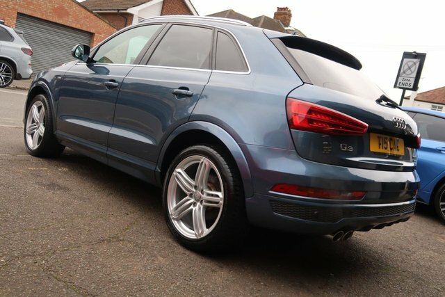 Audi Q3 2015 2.0 Tfsi S Line Plus Suv S Tronic T15CAC Blue #6