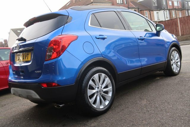 Vauxhall Mokka X 2017 1.4I Turbo Elite Nav Suv Euro KE17AVT Blue #3