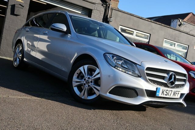 Mercedes-Benz C Class 2017 2.1 C220d Se Executive Edition Estate Die KS17MFF Silver #2