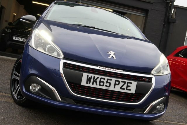 Peugeot 208 2015 1.2 Puretech Gt Line Hatchback Eat Blue