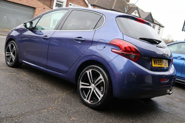 Peugeot 208 2015 1.2 Puretech Gt Line Hatchback Eat Blue #6