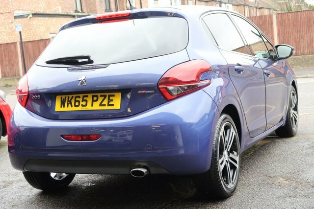 Peugeot 208 2015 1.2 Puretech Gt Line Hatchback Eat Blue #4