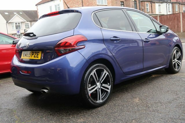Peugeot 208 2015 1.2 Puretech Gt Line Hatchback Eat Blue #3