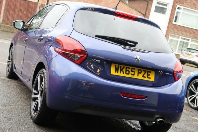 Peugeot 208 2015 1.2 Puretech Gt Line Hatchback Eat Blue #5
