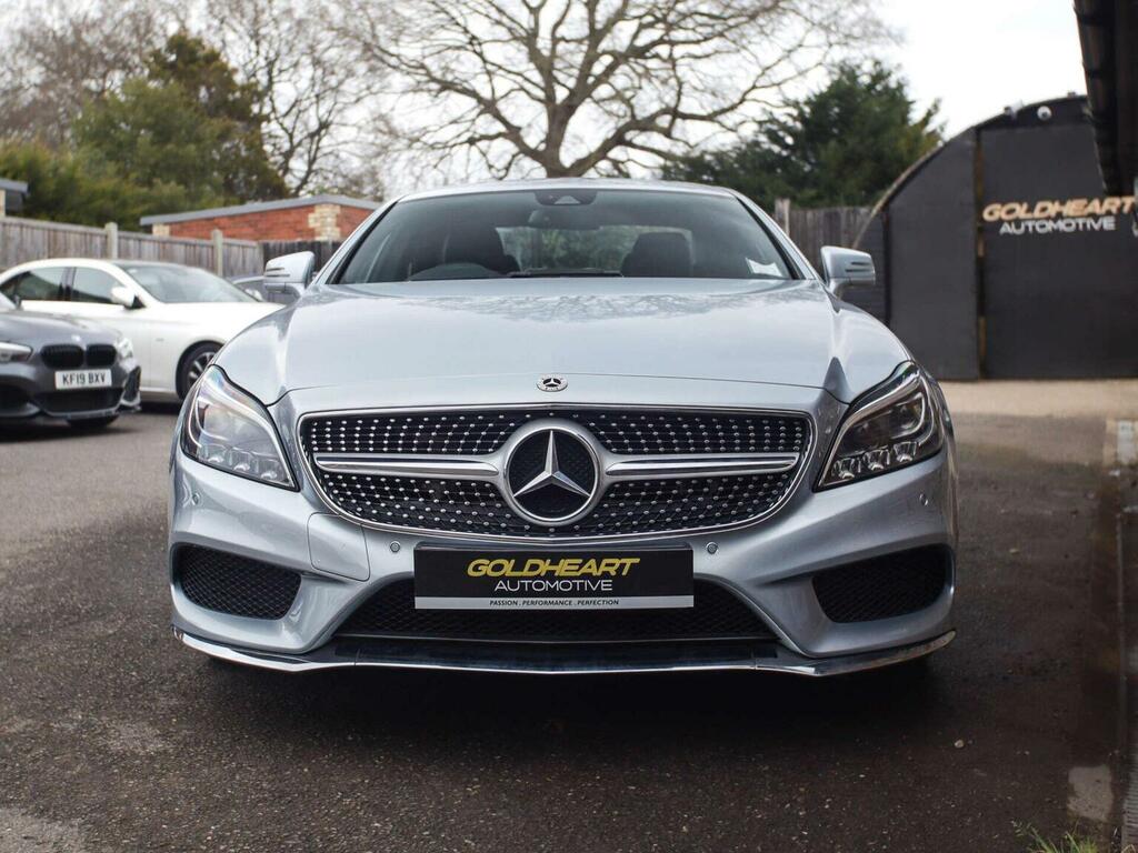 Mercedes-Benz CLS 3.0 Cls350d V6 Amg Line Premium Coupe G-tronic Silver #4