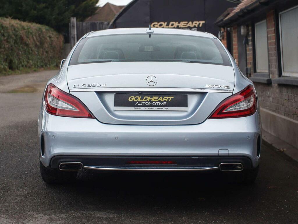 Mercedes-Benz CLS 3.0 Cls350d V6 Amg Line Premium Coupe G-tronic Silver #6