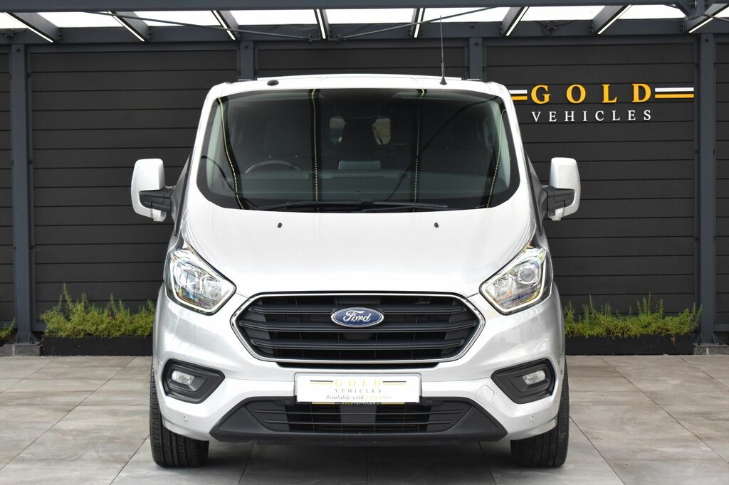 Ford Transit Custom 2.0 300 Ecoblue Limited Crew Van Double Cab Di LN68LTZ Silver #5