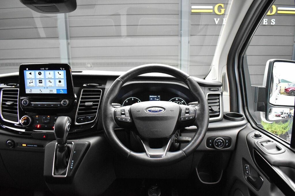 Ford Transit Custom 2.0 300 Ecoblue Limited Crew Van Double Cab Di LN68LTZ Silver #2