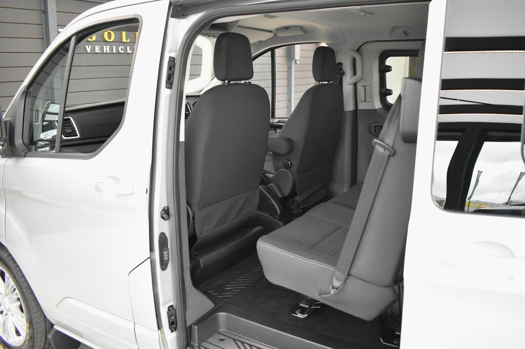 Ford Transit Custom 2.0 300 Ecoblue Limited Crew Van Double Cab Di LN68LTZ Silver #6
