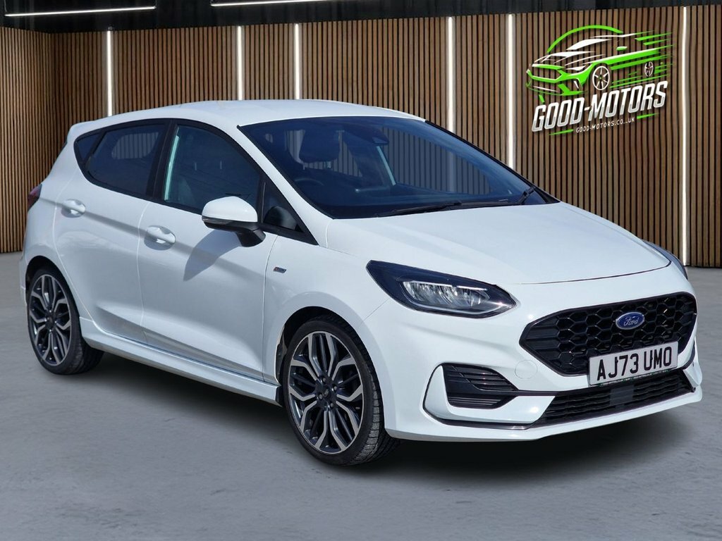 Ford Fiesta 1L St-line X Edition AJ73UMO White #5