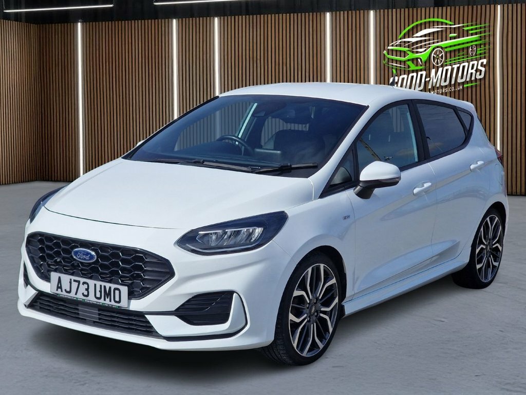 Ford Fiesta 1L St-line X Edition AJ73UMO White #2