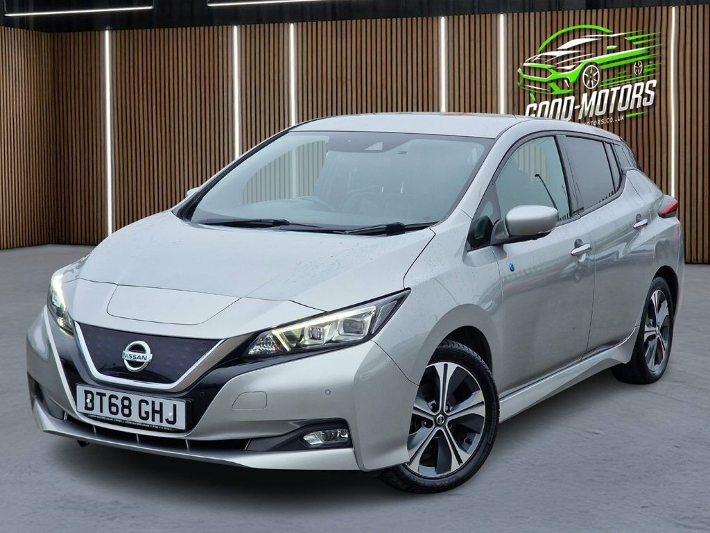 Nissan Leaf Hatchback BT68GHJ Silver #3