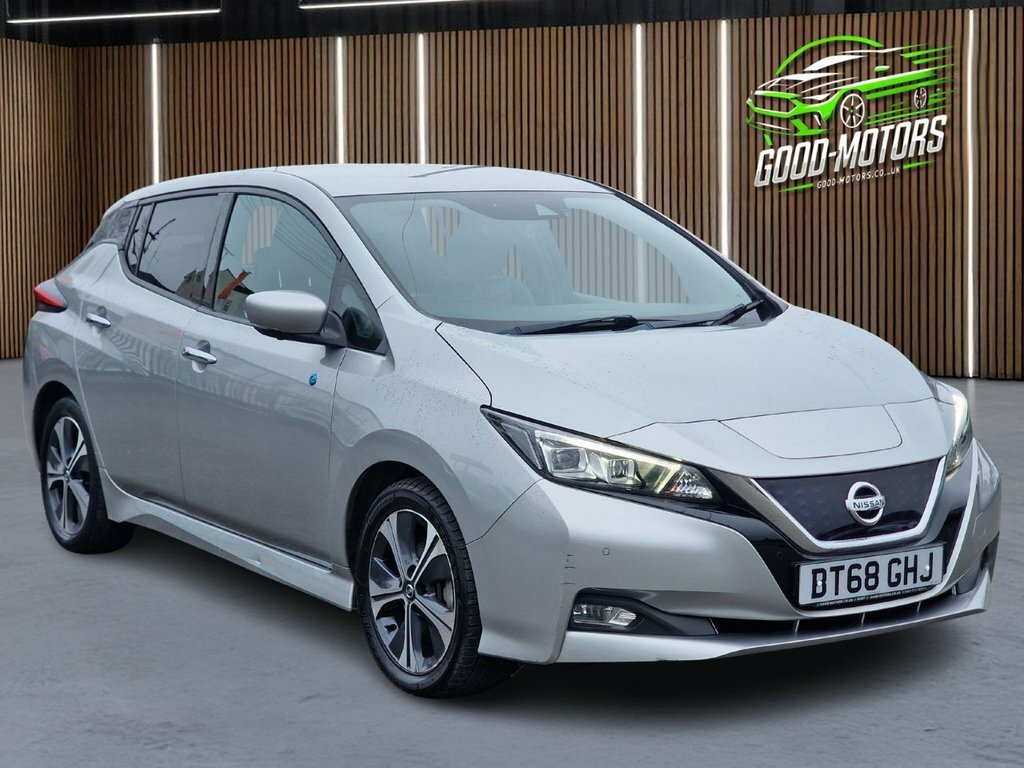 Nissan Leaf Hatchback BT68GHJ Silver #5