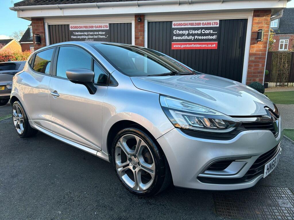 Renault Clio Hatchback 0.9 Tce Gt Line Euro 6 Ss 20186 Silver