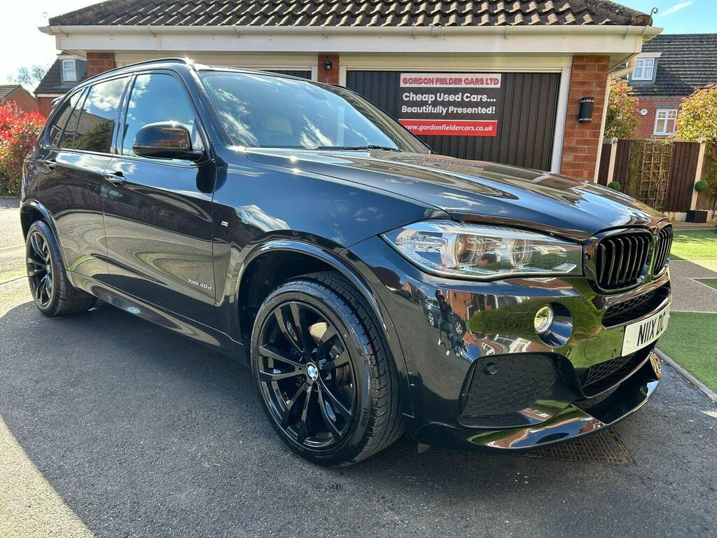 BMW X5 Suv 3.0 40D M Sport Xdrive Euro 6 Ss Black
