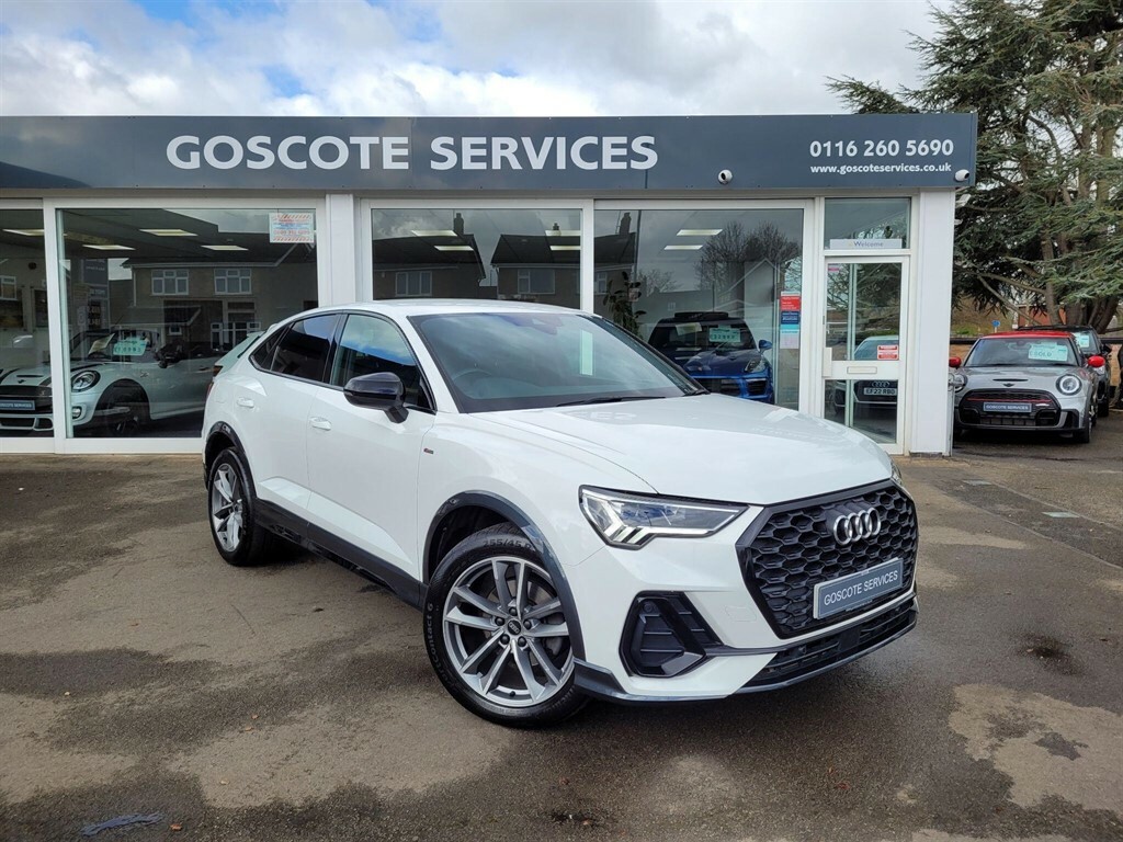 Audi Q3 1.5 Tfsi Cod 35 Black Edition Sportback S Tronic E DX23WSF White #5
