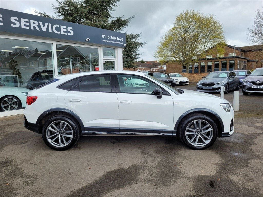 Audi Q3 1.5 Tfsi Cod 35 Black Edition Sportback S Tronic E DX23WSF White #4