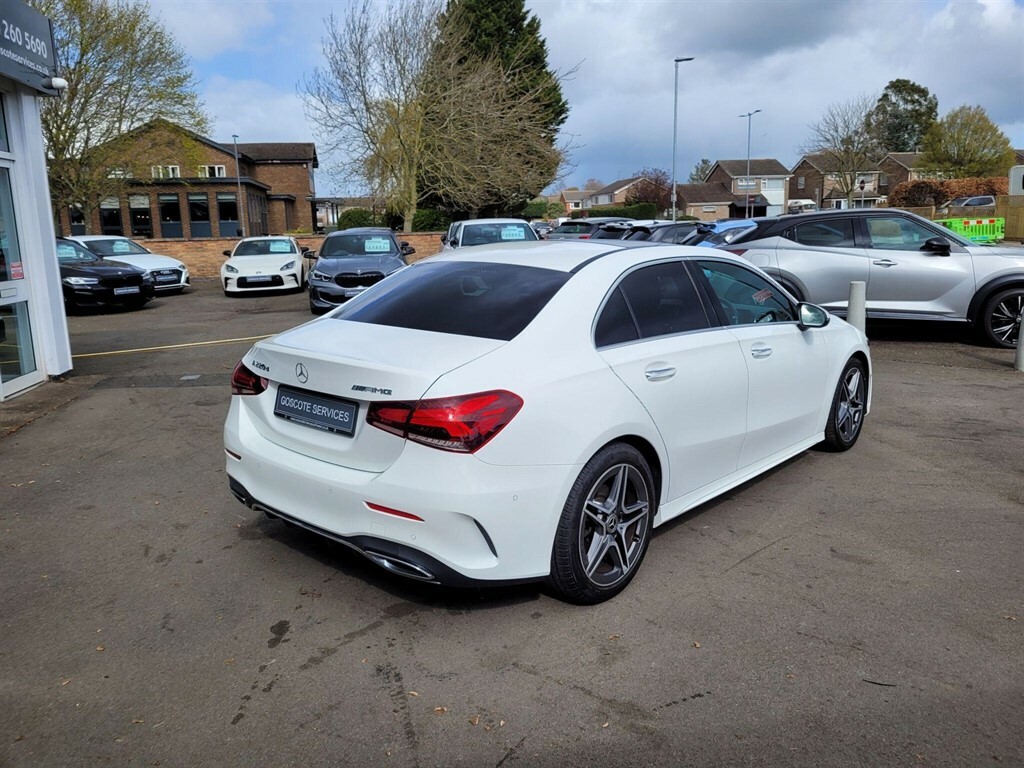 Mercedes-Benz A Class 2.0 D Amg Line Premium Plus 2 8G-dct Euro 6 Ss WB21NFJ White #4