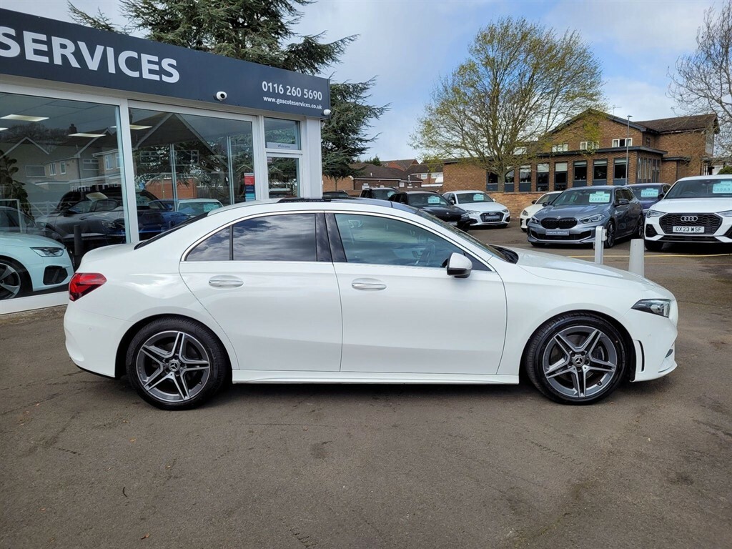 Mercedes-Benz A Class 2.0 D Amg Line Premium Plus 2 8G-dct Euro 6 Ss WB21NFJ White #3