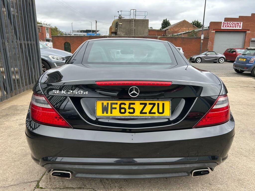 Mercedes-Benz SLK 2.1 Slk250d Amg Sport G-tronic Euro 6 S S WF65ZZU Black #4