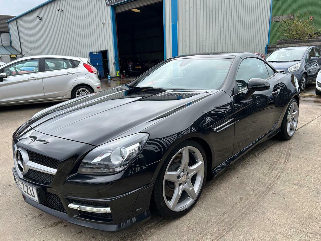 Mercedes-Benz SLK 2.1 Slk250d Amg Sport G-tronic Euro 6 S S WF65ZZU Black #3