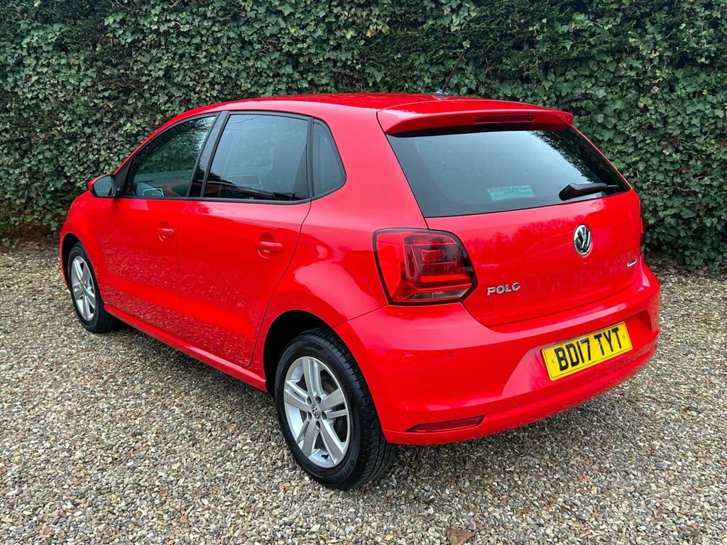 Volkswagen Polo 1.0 Bluemotion Tech Match Hatchback Man BD17TYT Red #5