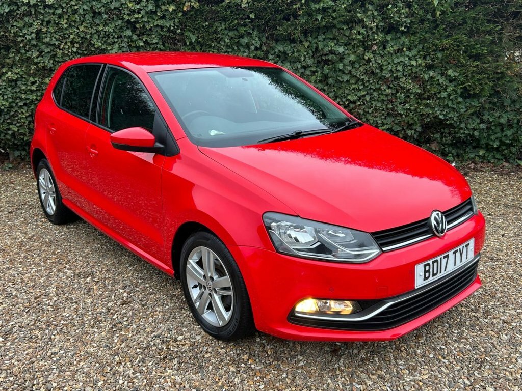 Volkswagen Polo 1.0 Bluemotion Tech Match Hatchback Man Red