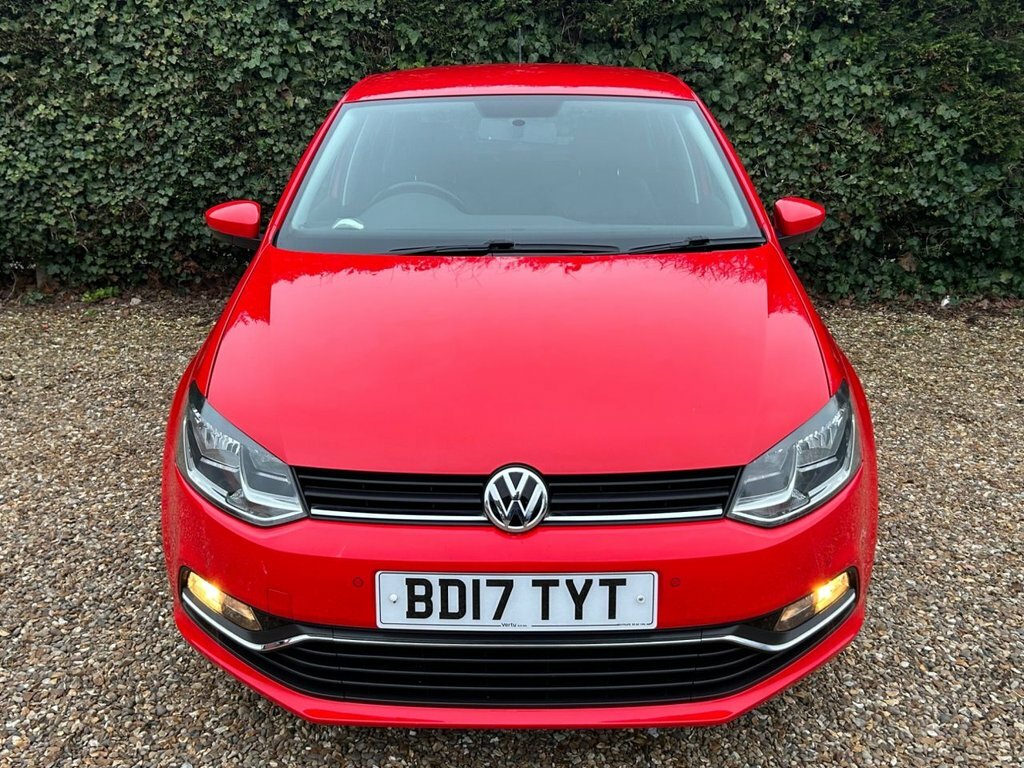 Volkswagen Polo 1.0 Bluemotion Tech Match Hatchback Man BD17TYT Red #2