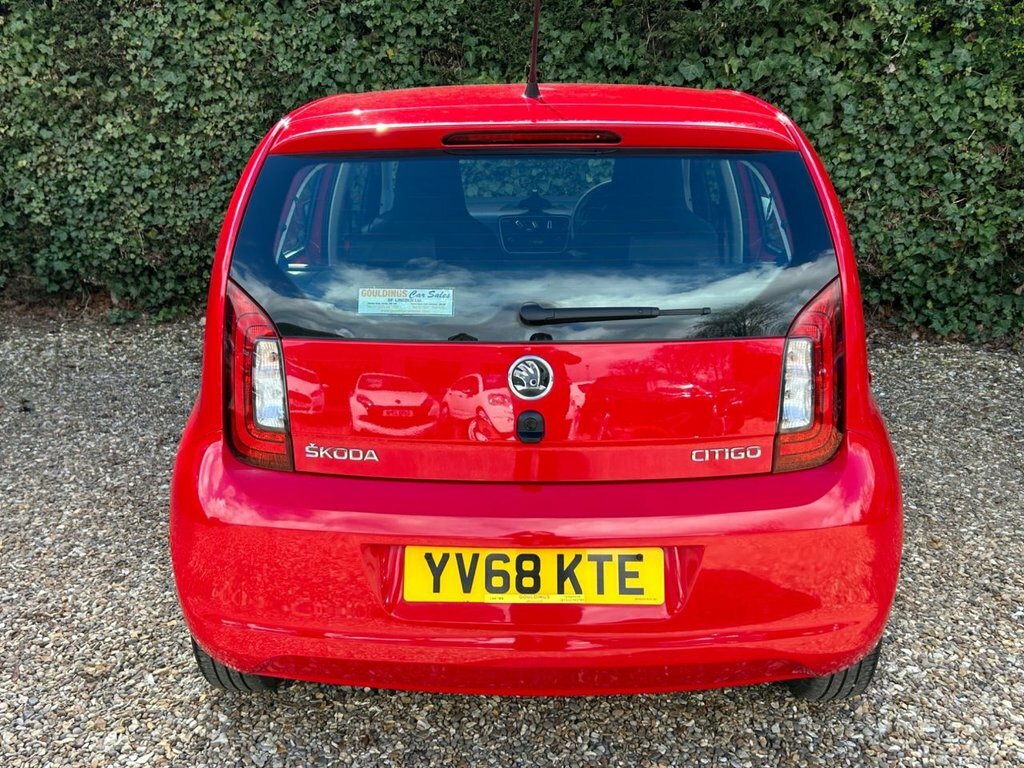 Skoda Citigo 1.0 Mpi Greentech Se Hatchback E YV68KTE Red #6