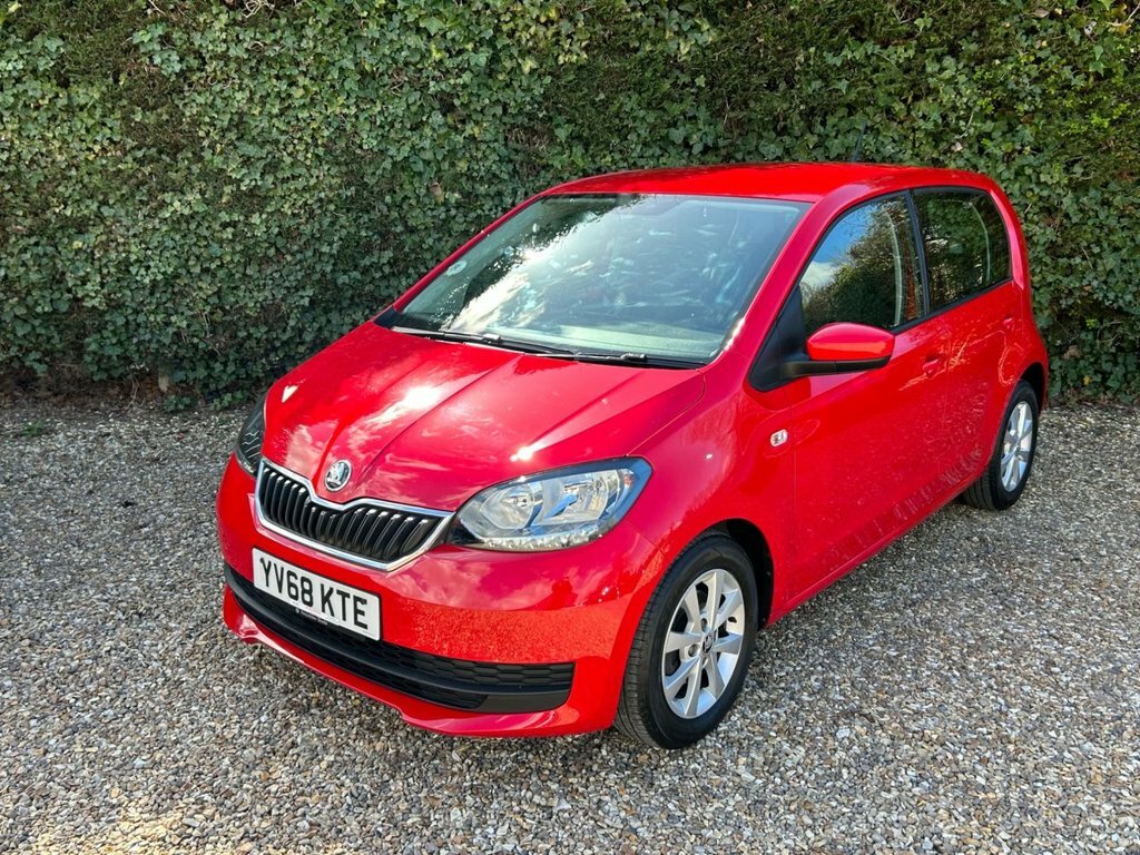 Skoda Citigo 1.0 Mpi Greentech Se Hatchback E YV68KTE Red #3