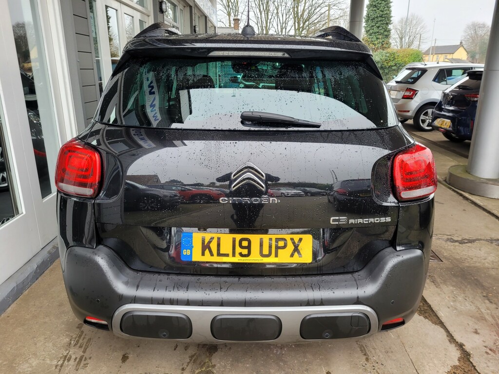 Citroen C3 Aircross Suv 1.2 Puretech Flair 201919 KL19UPX Black #3