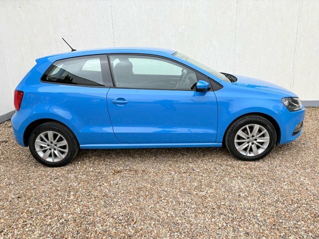 Volkswagen Polo 1.2 Tsi Bluemotion Tech Se Hatchback Ma NJ65UPF Blue #6