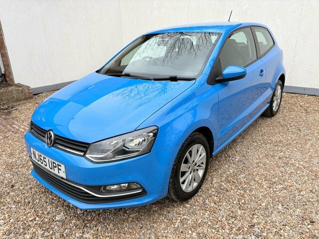 Volkswagen Polo 1.2 Tsi Bluemotion Tech Se Hatchback Ma NJ65UPF Blue #2