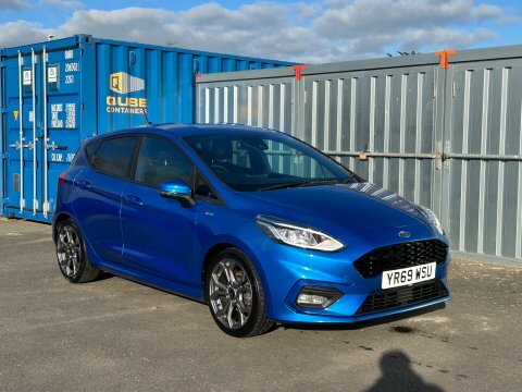 Ford Fiesta St-line X Sat YR69WSU Blue #3